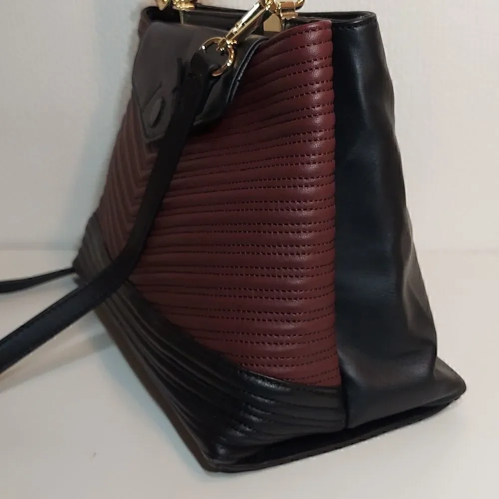 Vince Camuto Quilted Leather Satchel